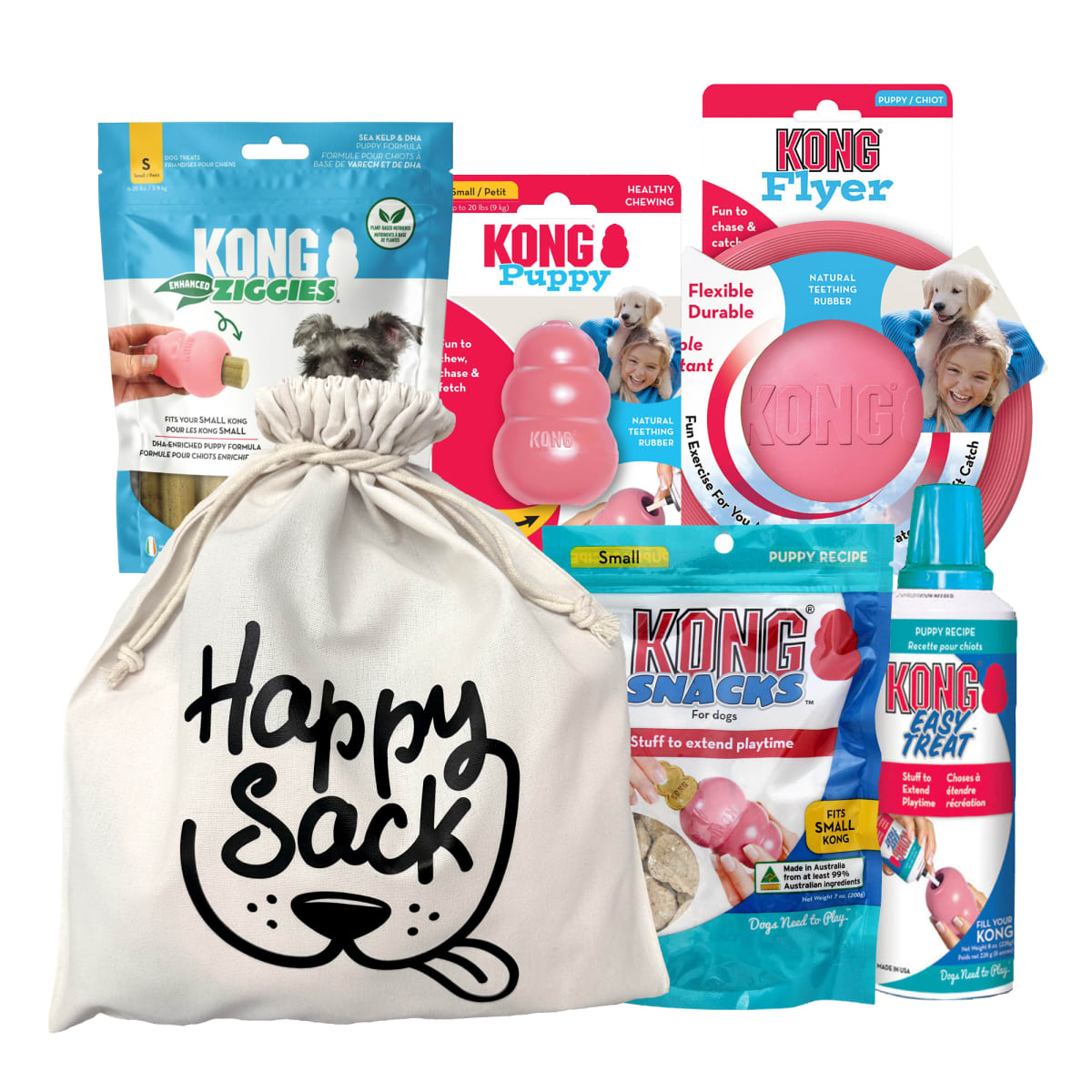 KONG Puppy Essentials Happy Sack