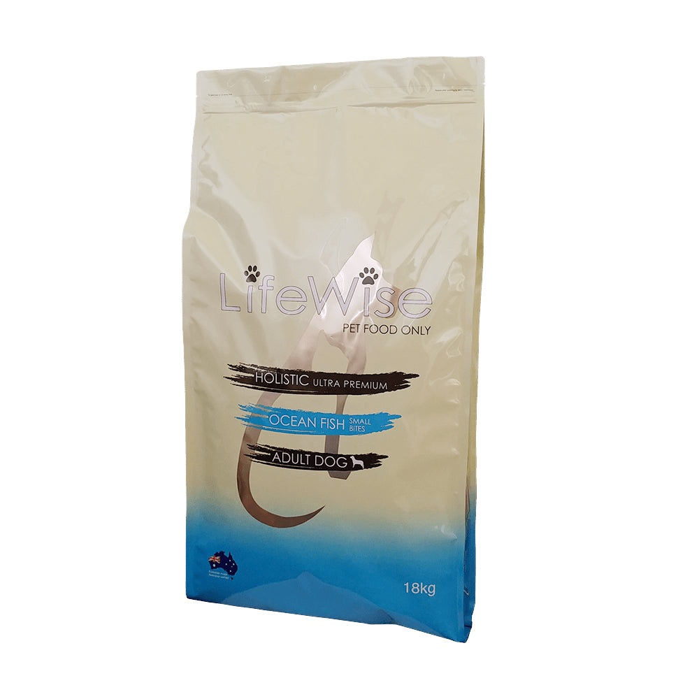LifeWise Holistic Ocean Fish Small Bites Adult Dog Food