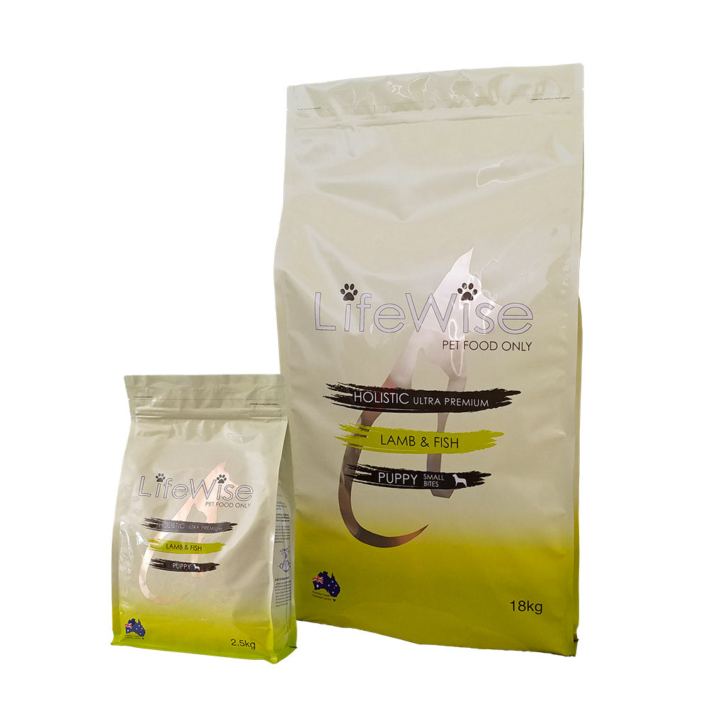 LifeWise Holistic Puppy (Stage 2) Lamb & Fish Small Bites