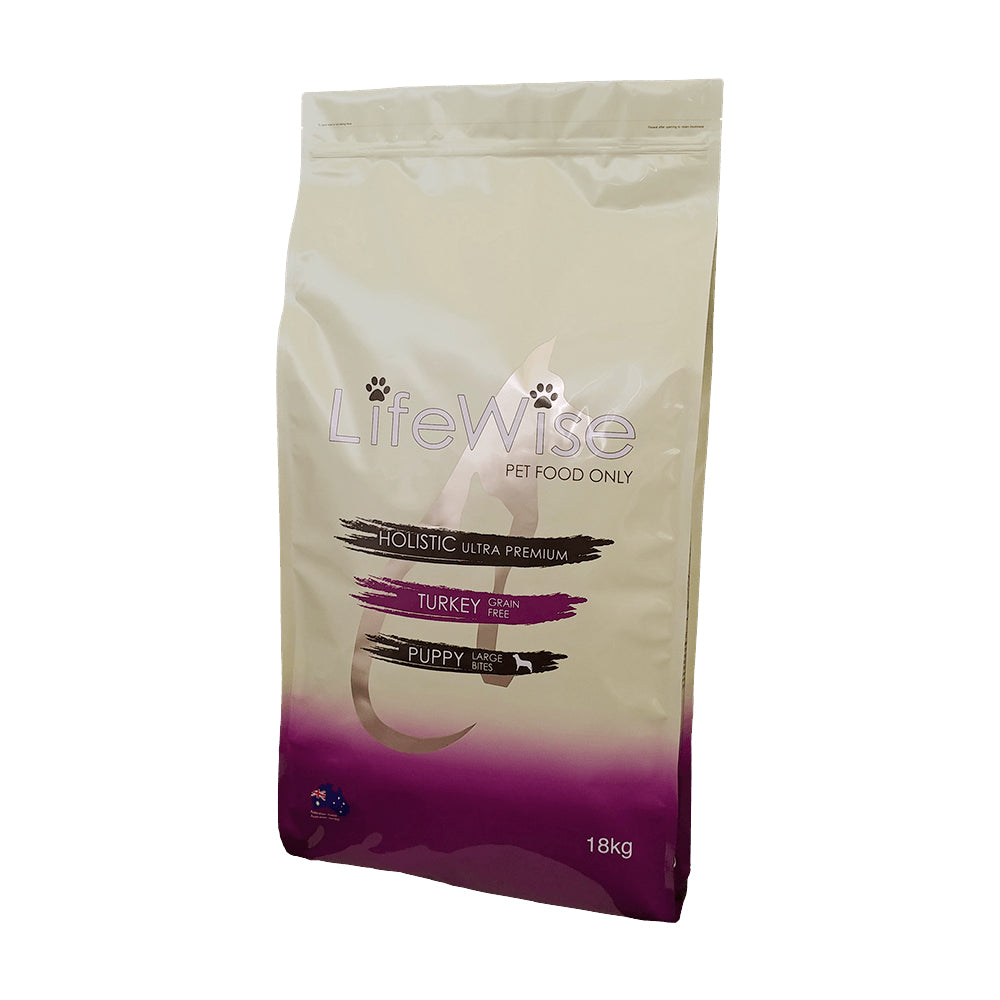 LifeWise Holistic Puppy (Stage 3) Grain Free Turkey Large Bites