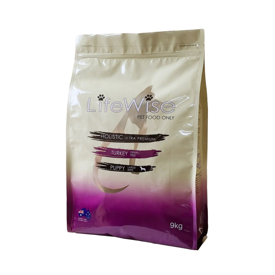 LifeWise Holistic Puppy (Stage 3) Grain Free Turkey Large Bites