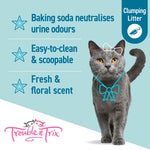 Trouble & Trix Lightweight Plus Baking Soda Clumping Clay Cat Litter