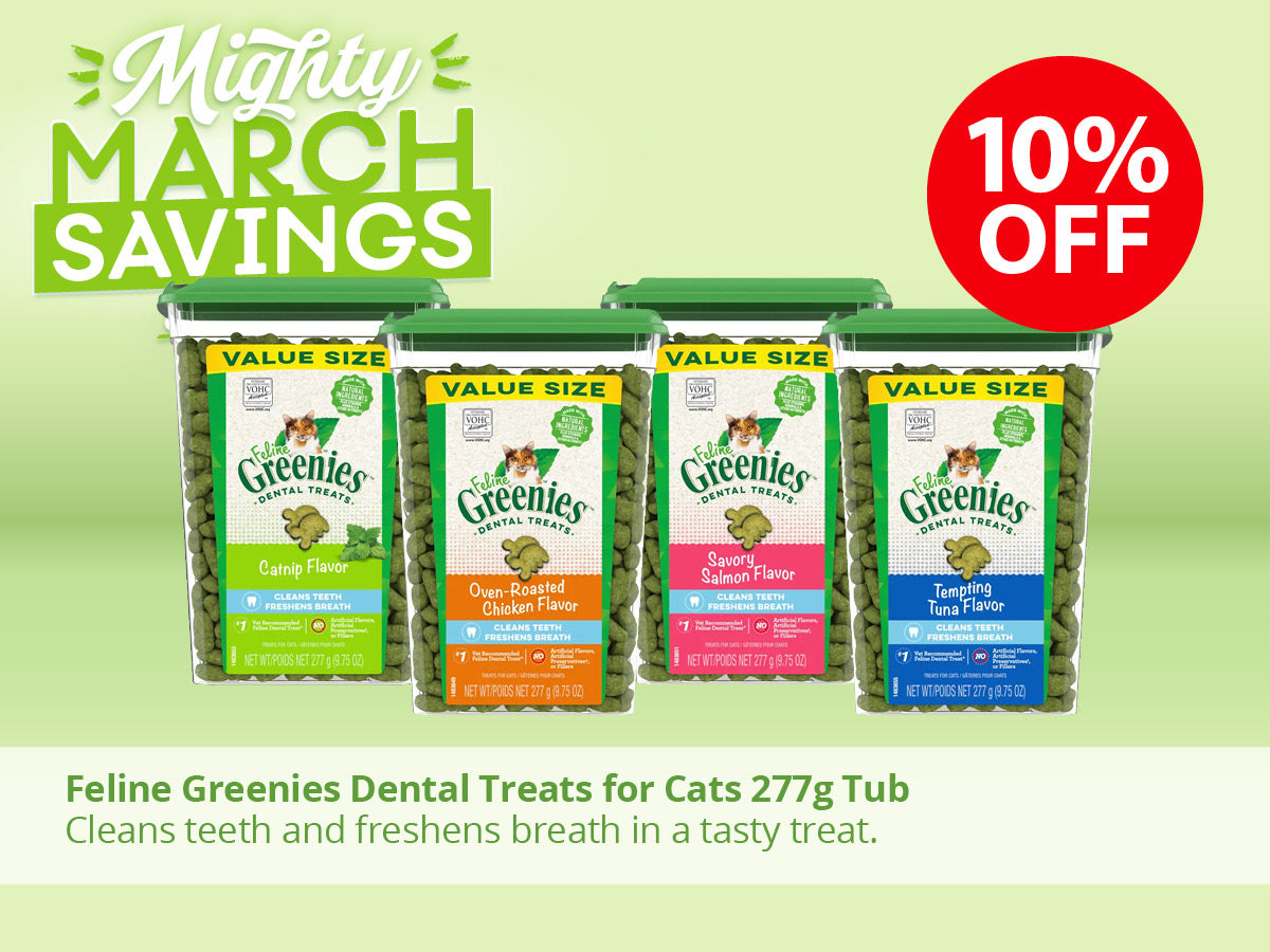Greenies for Cats Tub ON SALE NOW 