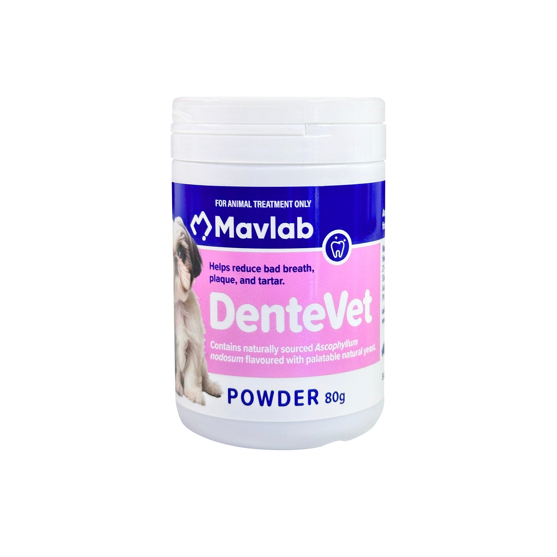 Mavlab DenteVet Powder for Dogs & Cats 80g