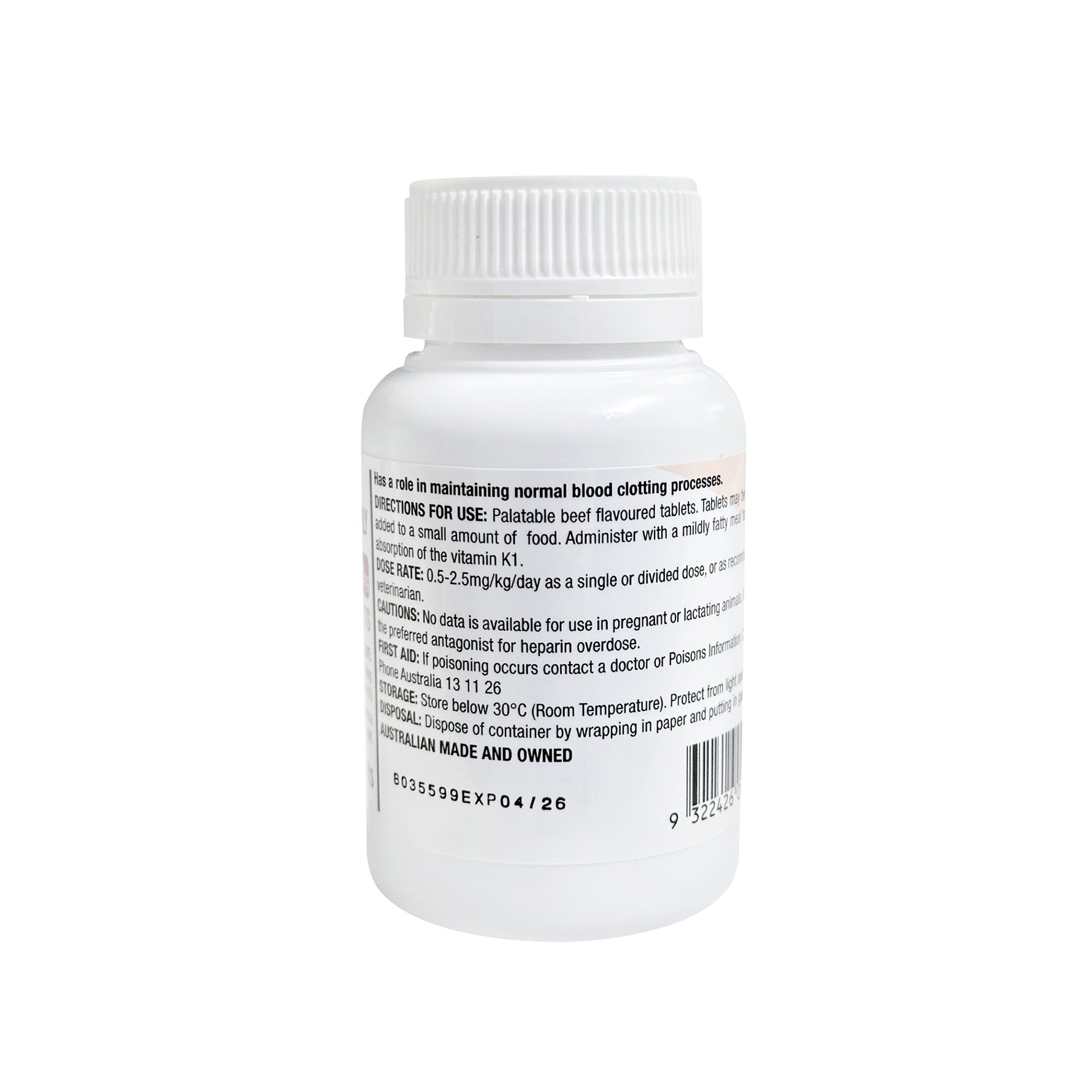 K-Mav Chewable Vitamin K1 Tablets