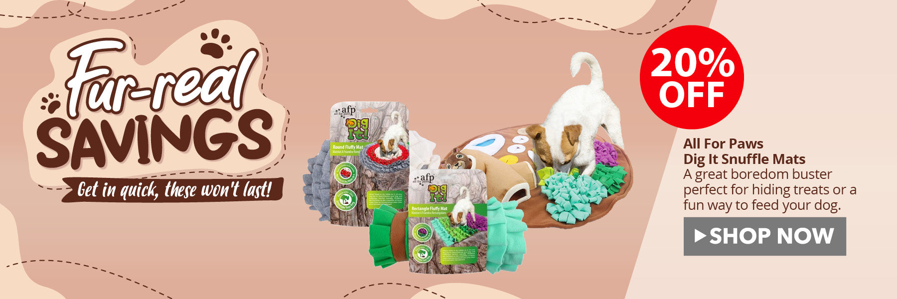 All For Paws Snuffle Mats ON SALE NOW