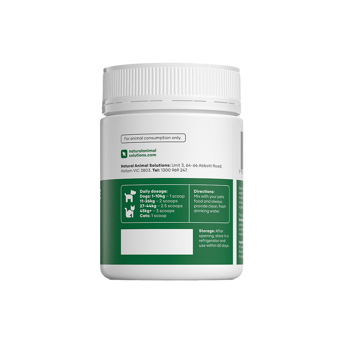 Natural Animal Solutions Gut Balance Probiotic for Dogs & Cats