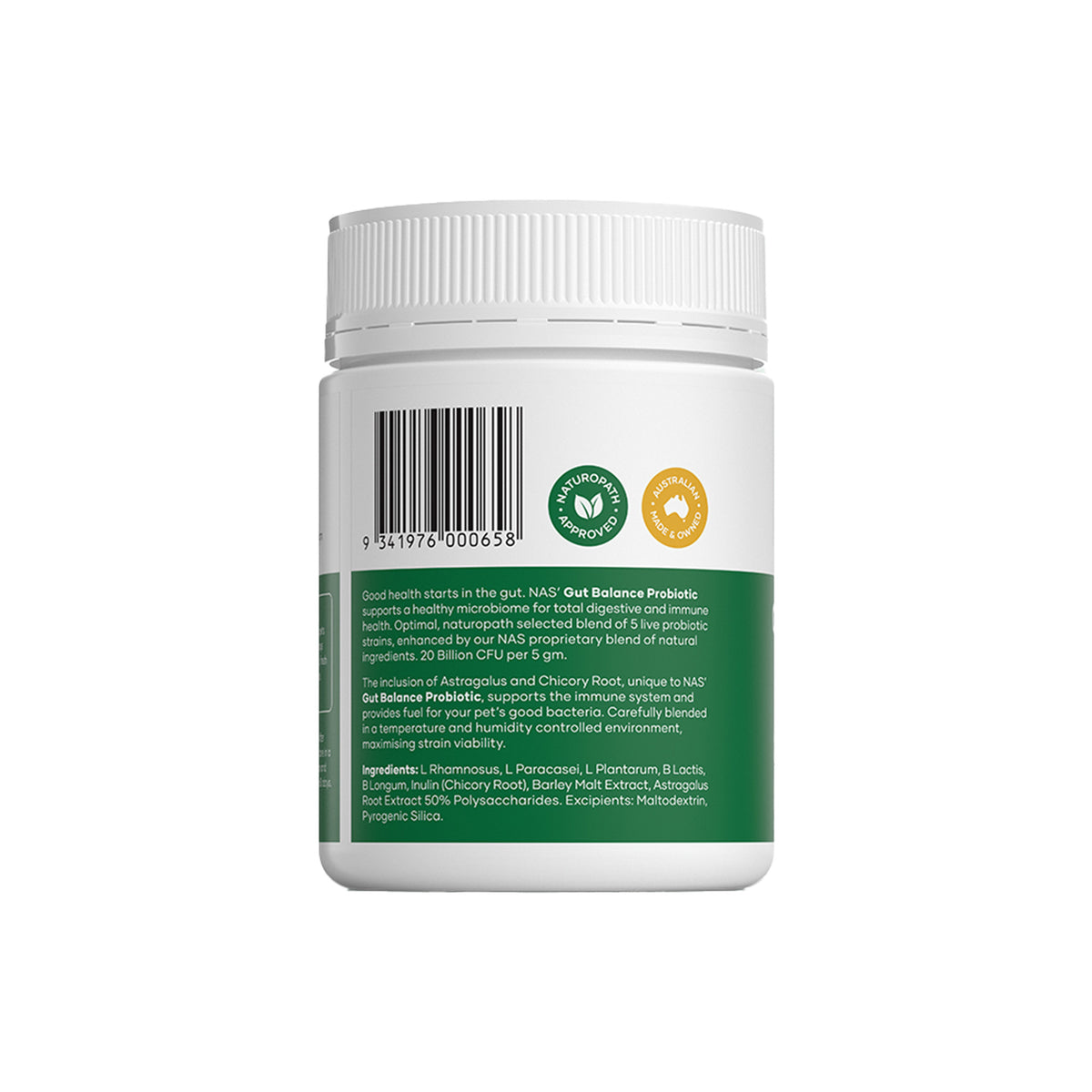 Natural Animal Solutions Gut Balance Probiotic for Dogs & Cats