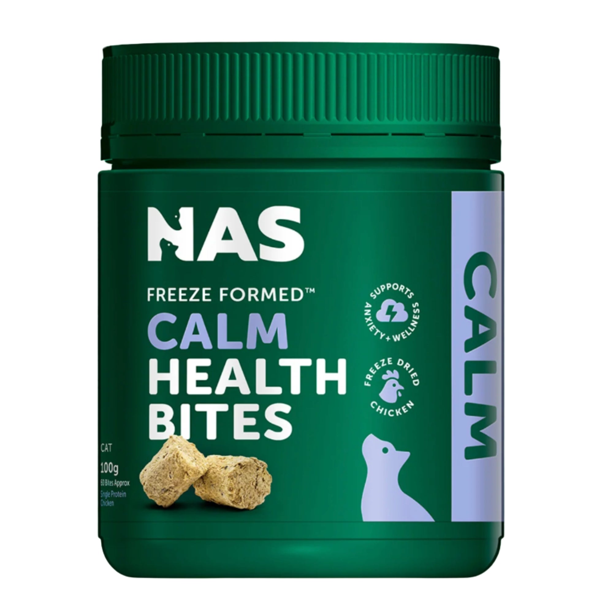 Natural Animal Solutions Freeze Formed Feline Calm Health Bites