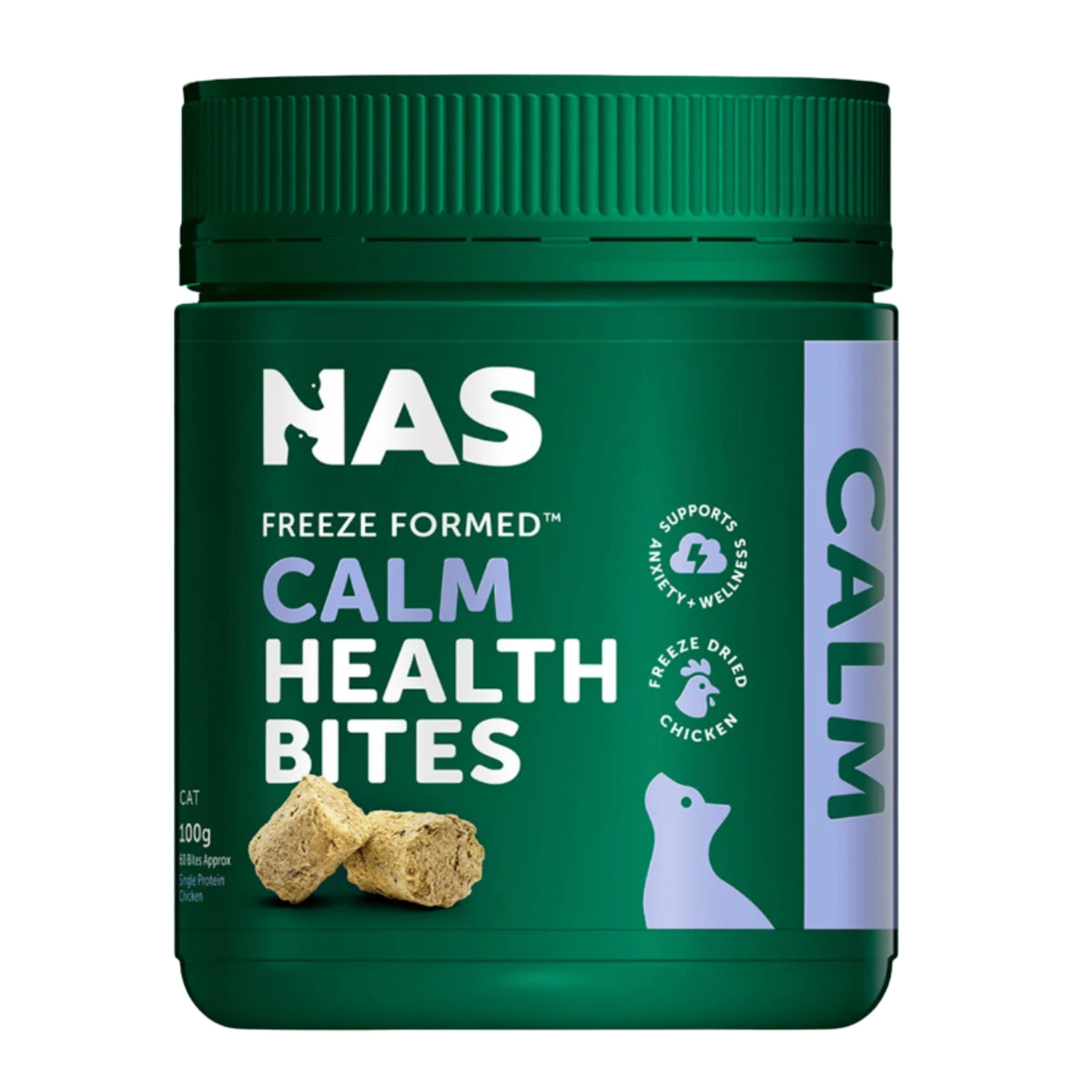 Natural Animal Solutions Freeze Formed Feline Calm Health Bites