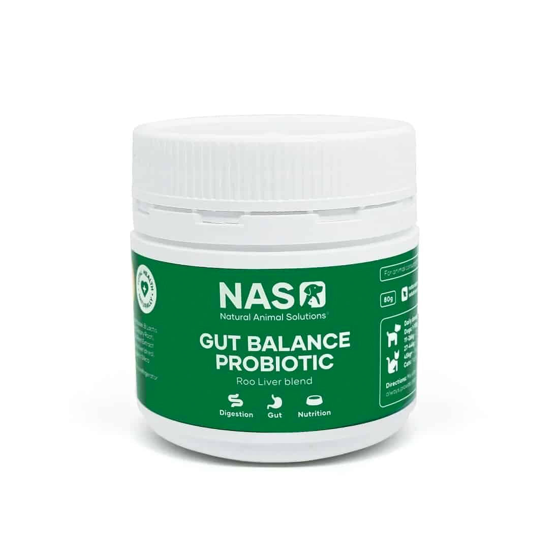 Natural Animal Solutions Gut Balance Probiotic for Dogs &amp; Cats