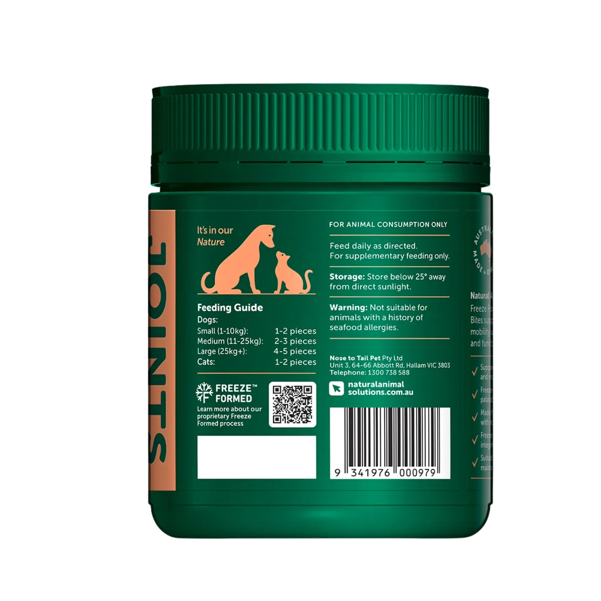 Natural Animal Solutions Freeze Formed Joint Health Bites