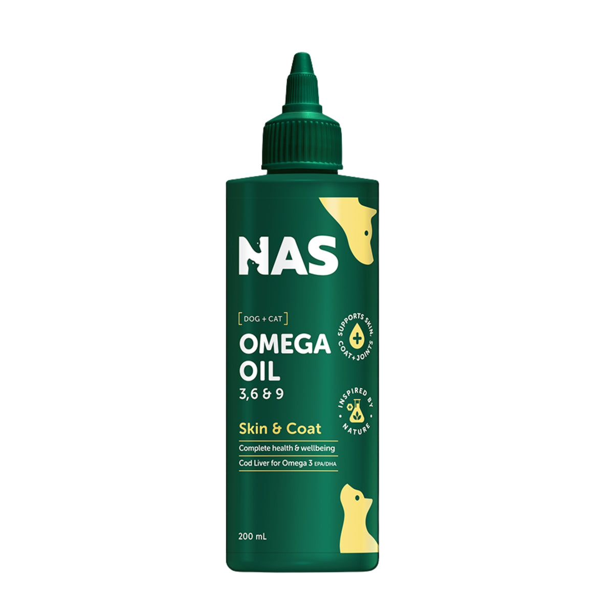 Natural Animal Solutions Omega Oil for Dogs & Cats 200mL
