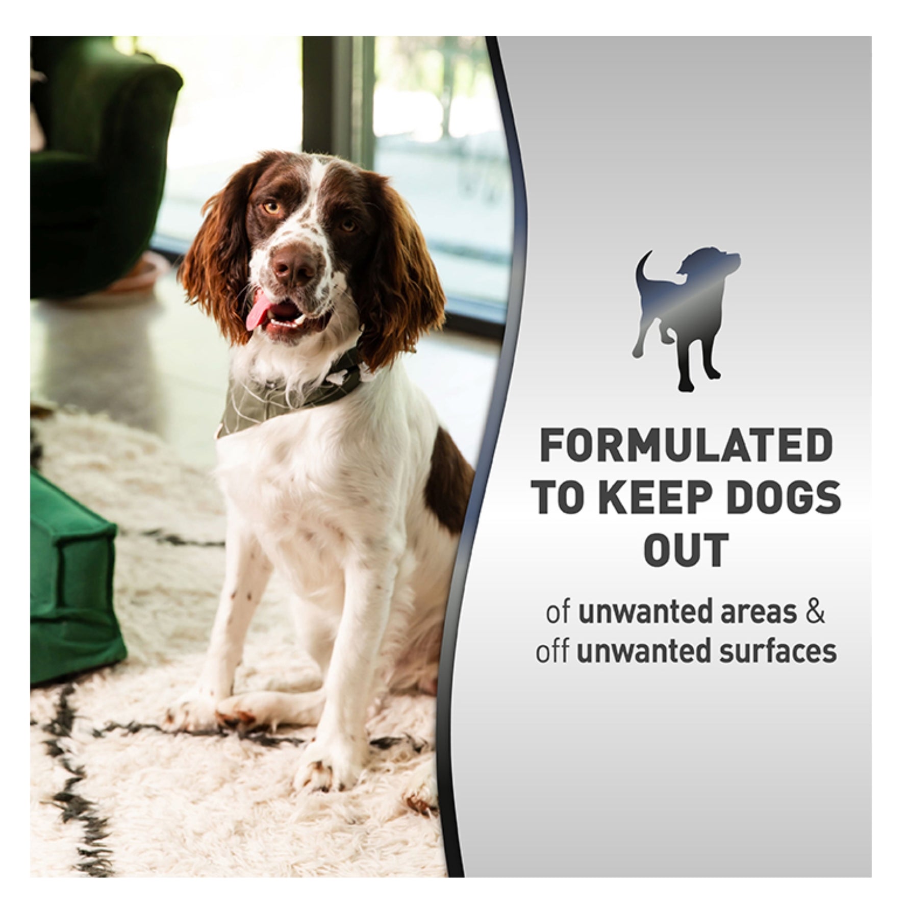 Nature's Miracle Advanced Platinum Dog Pet Block Repellent Spray 473mL
