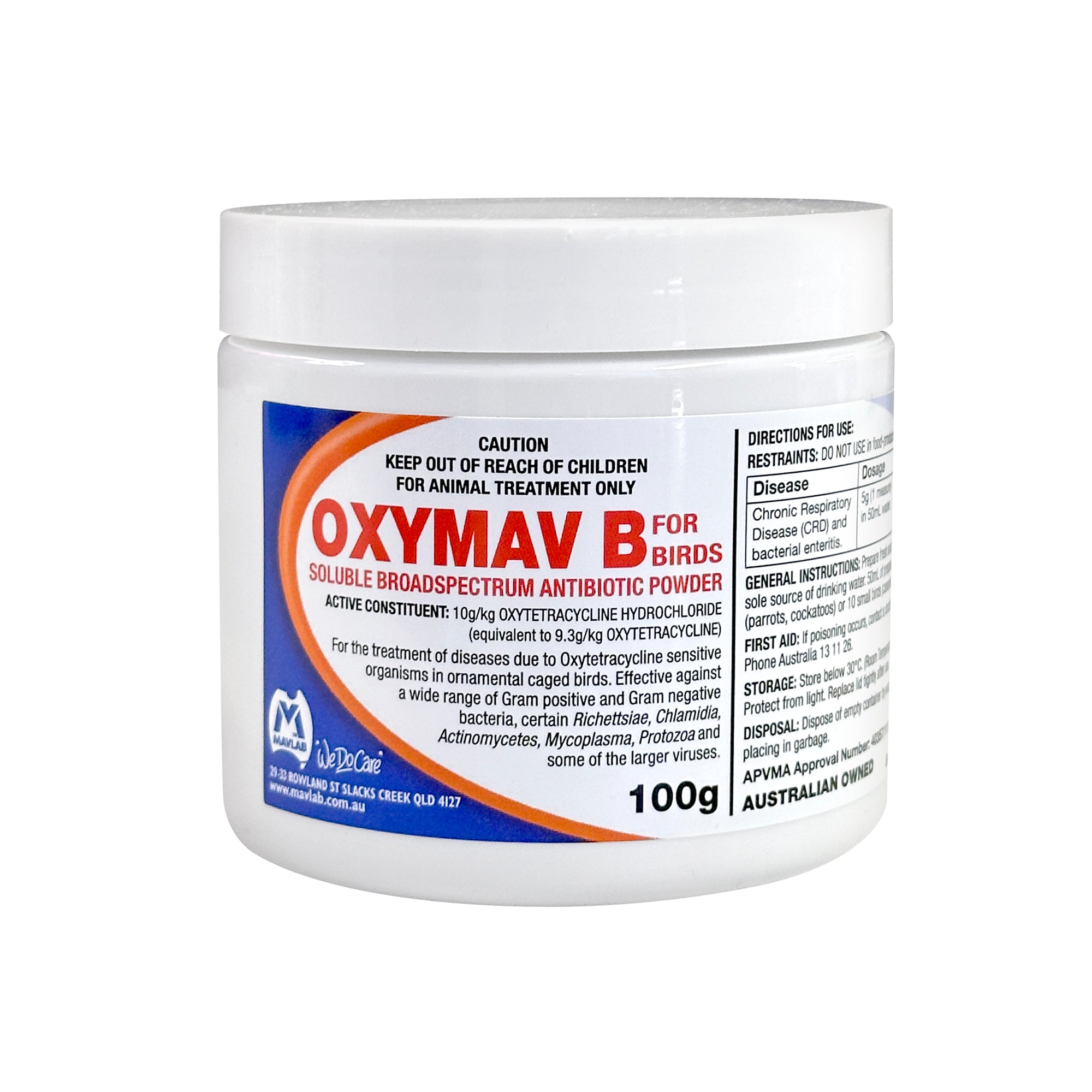 Oxymav B for Birds