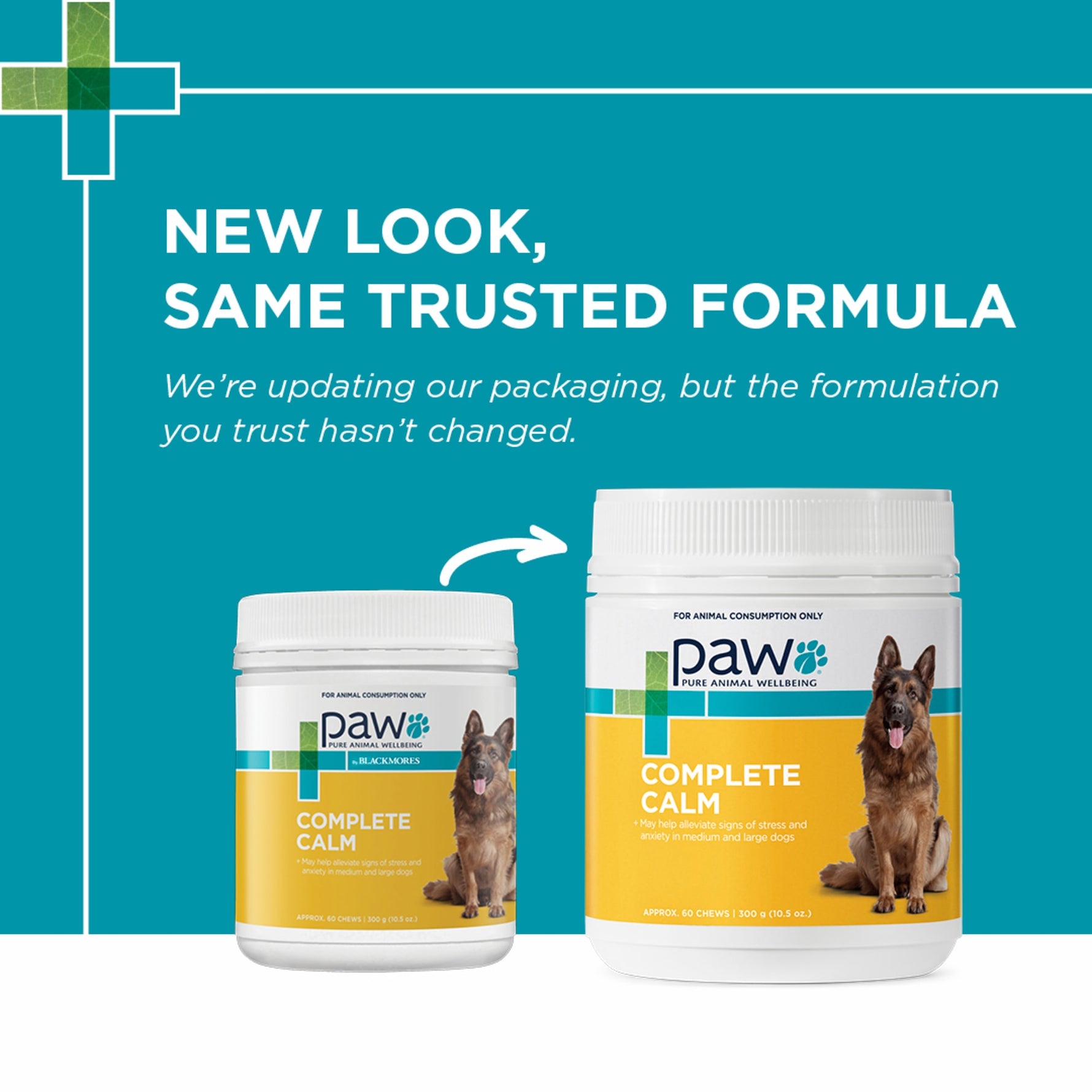 PAW Complete Calm Chews for Dogs 300g