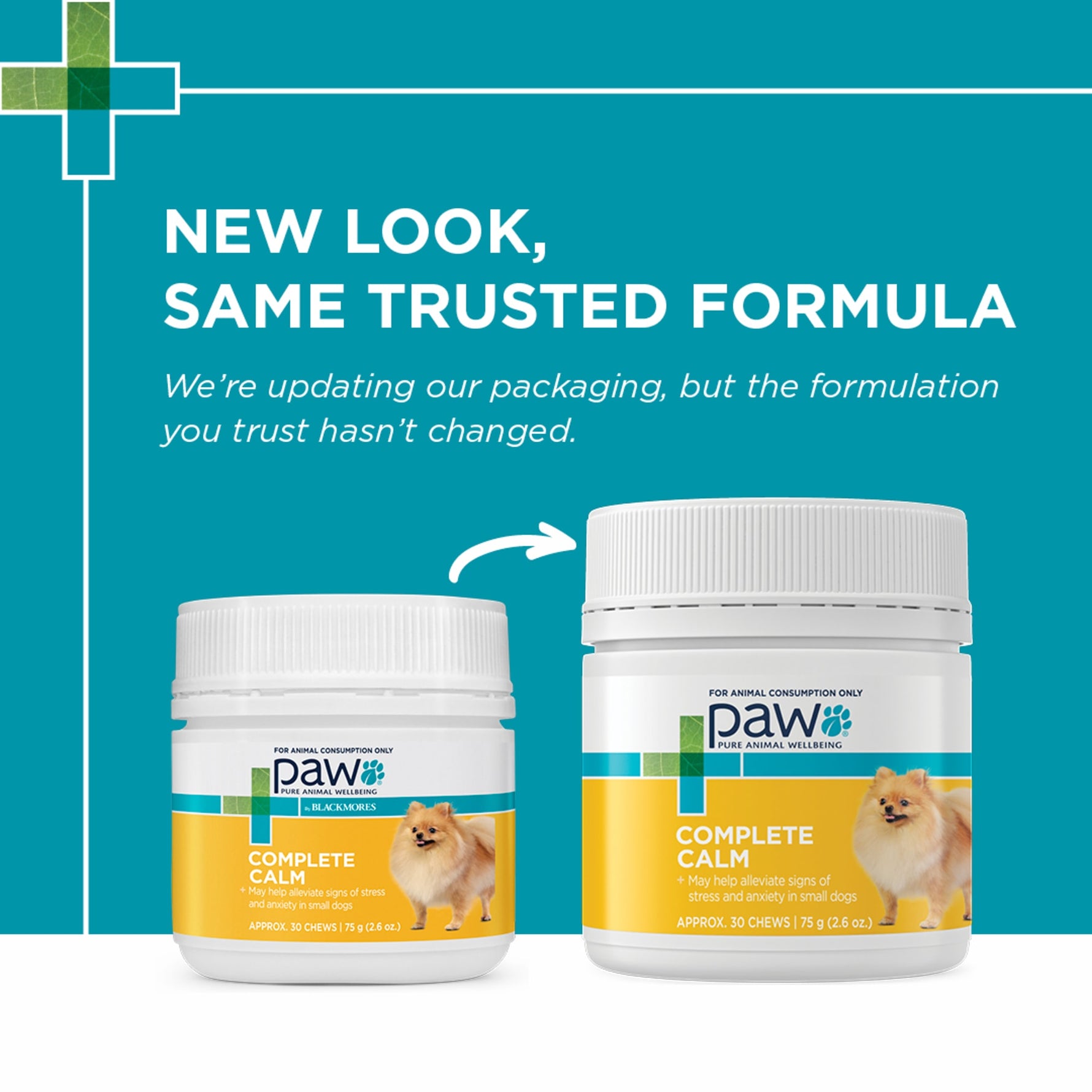 PAW Complete Calm Chews for Small Dogs