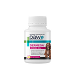 PAW Dermega Omega Oil Gel Capsules for Dogs