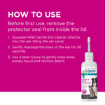 PAW Gentle Dog & Cat Ear Cleaner 120mL