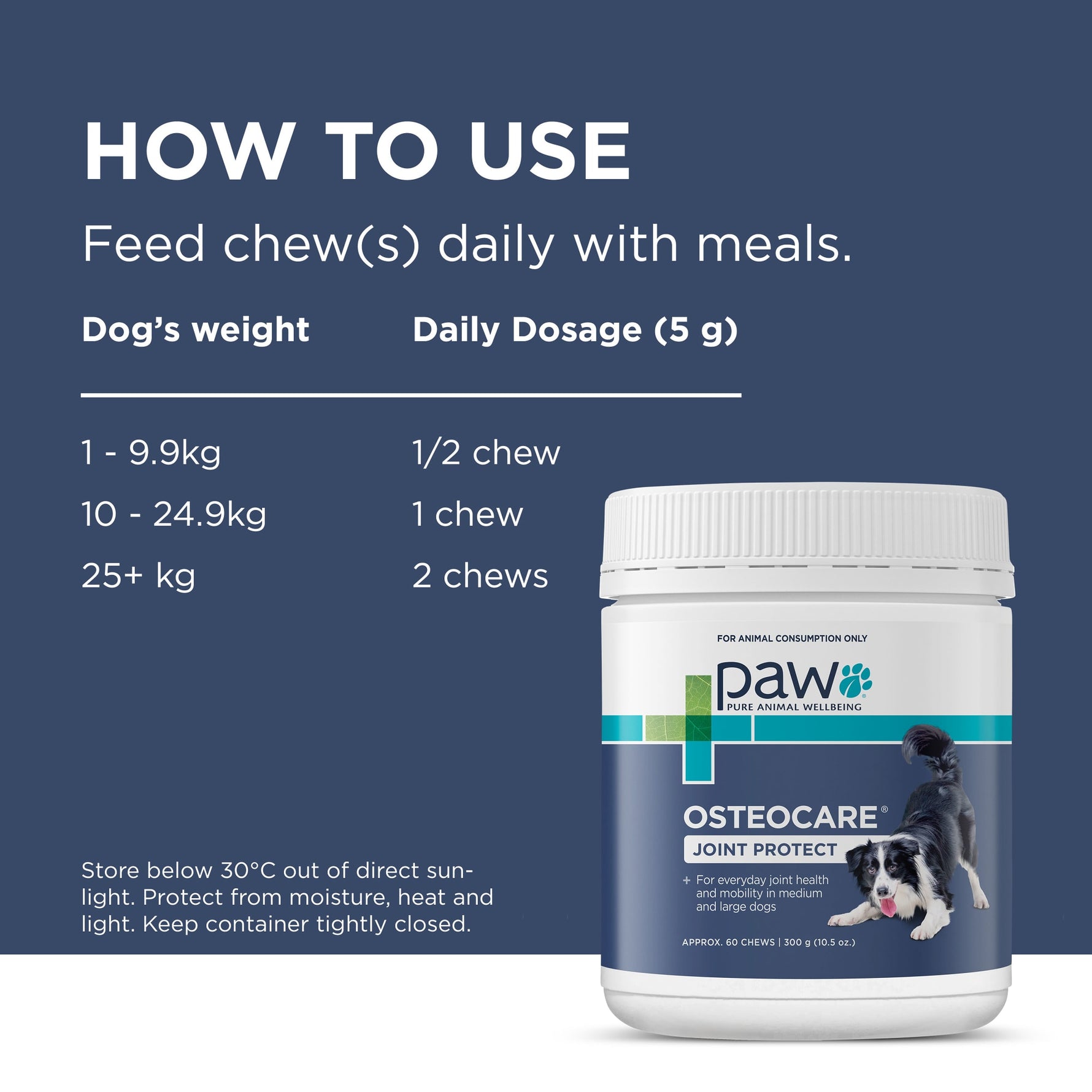 PAW Osteocare Joint Protect Dog Chews