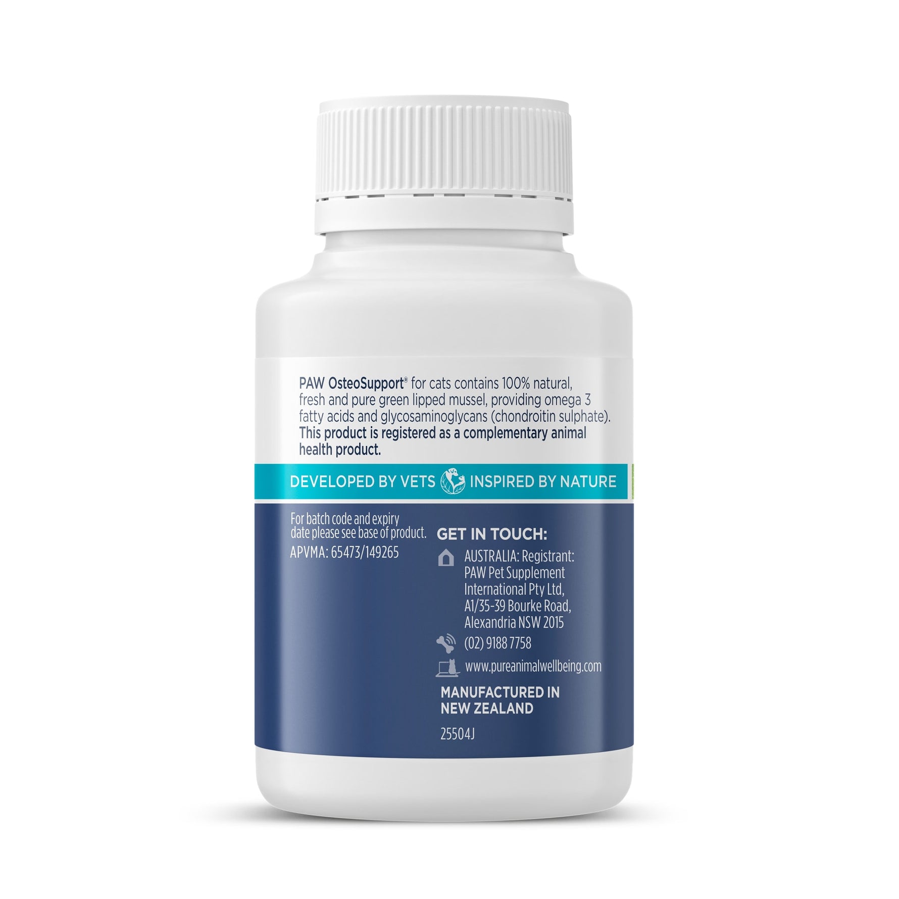 PAW OsteoSupport Joint Care Powder for Cats 60's