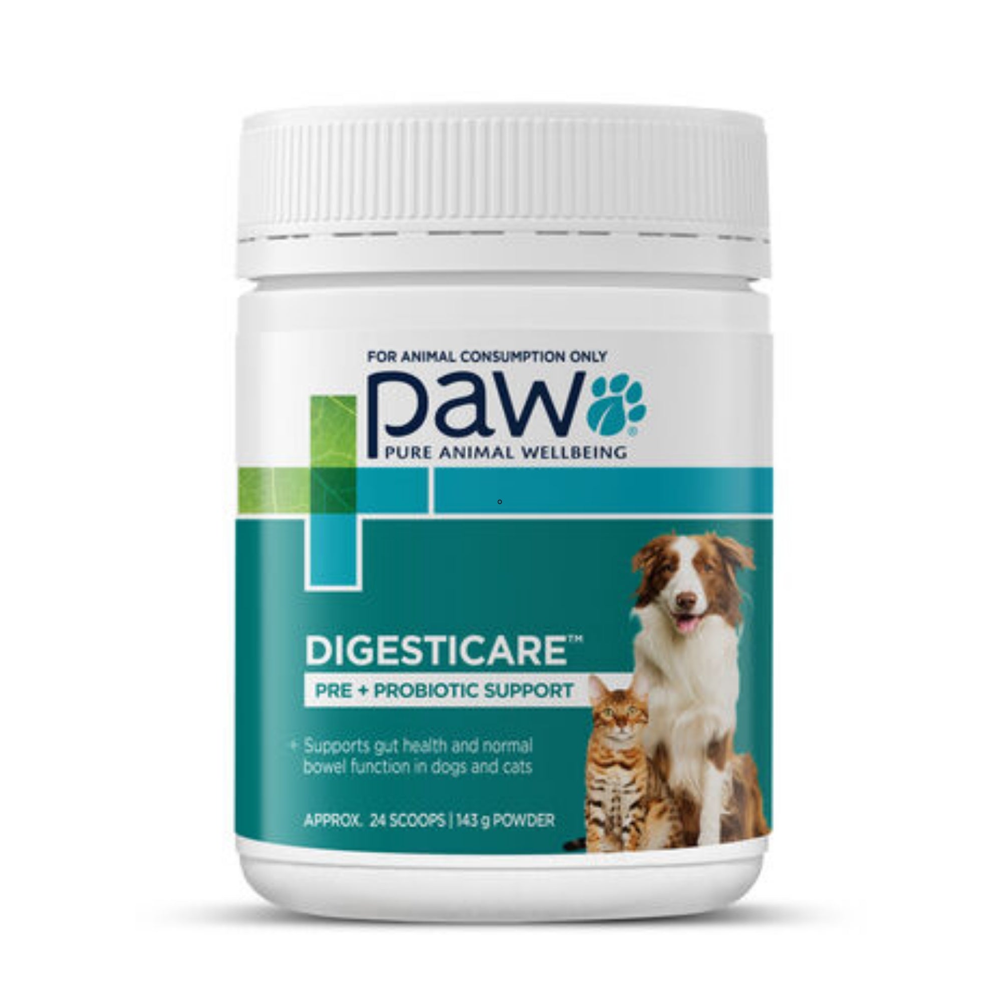 PAW DigestiCare Pre + Probiotic Support 143g