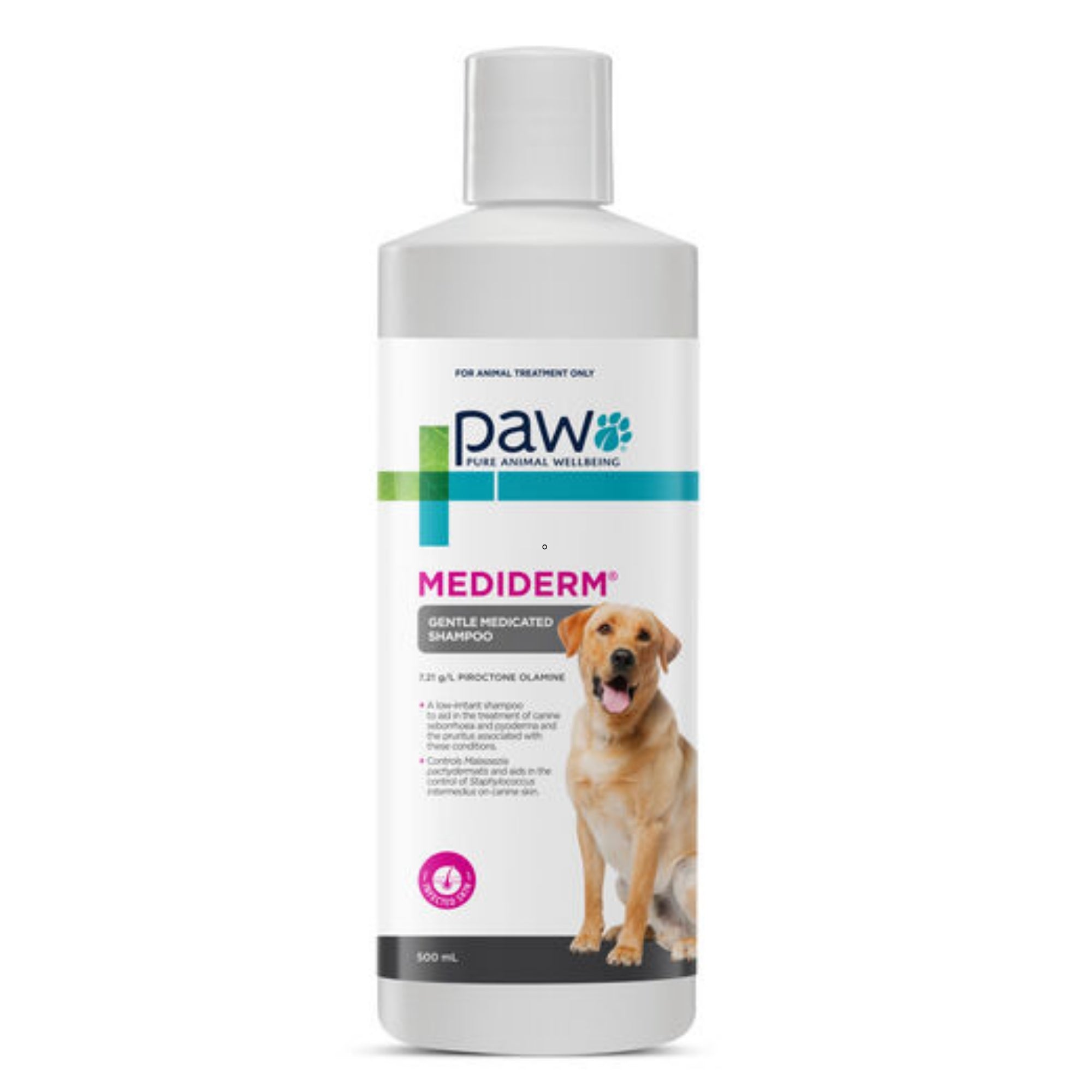 PAW MediDerm Gentle Medicated Shampoo for Dogs