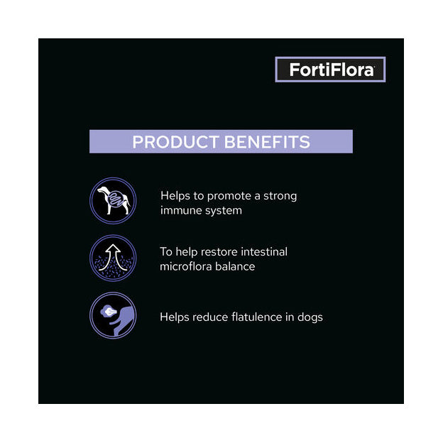 PRO PLAN Veterinary Supplements FortiFlora Canine Probiotic Supplement 30 x 1g sachets