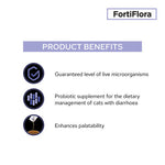 PRO PLAN Veterinary Supplements FortiFlora Feline Probiotic Supplement 30 x 1g sachets