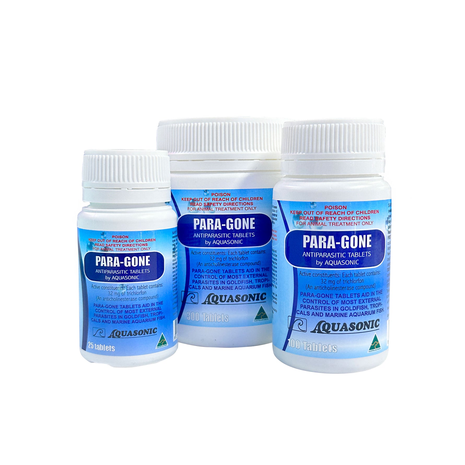 Aquasonic Paragone Anti-Parasitic Tablets for Fish