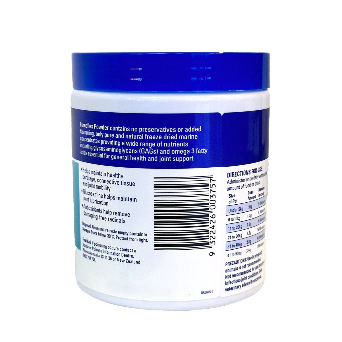 PERNAFlex (Pernaease) Powder - Joint Health Supplement for Dogs & Cats