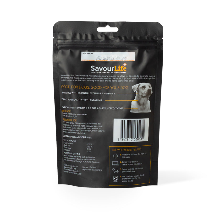 SavourLife Australian Lamb Strips 165g