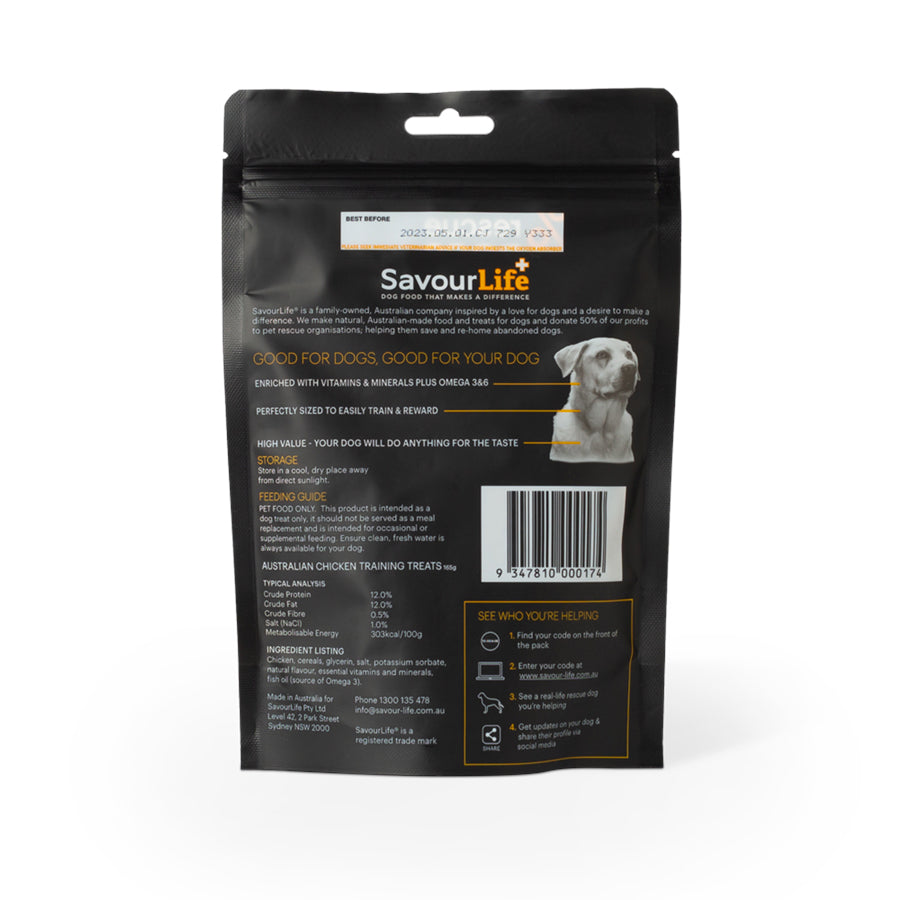 SavourLife Australian Chicken Training Treats 165g