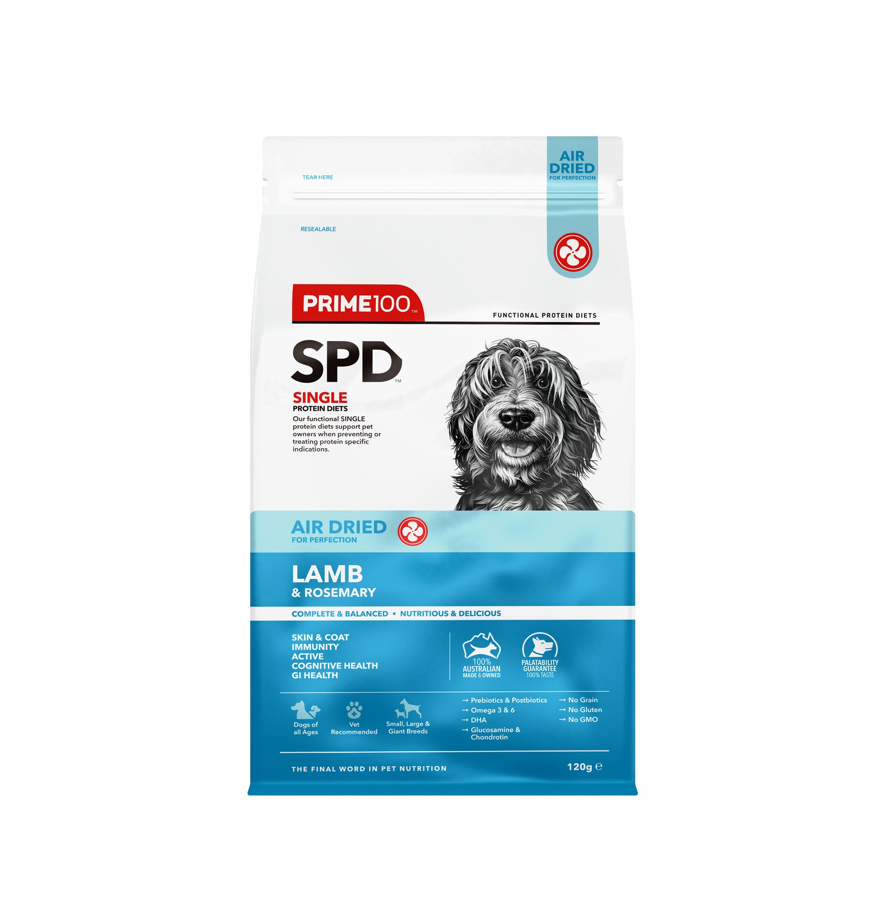 Prime100 SPD Air Dried Lamb & Rosemary
