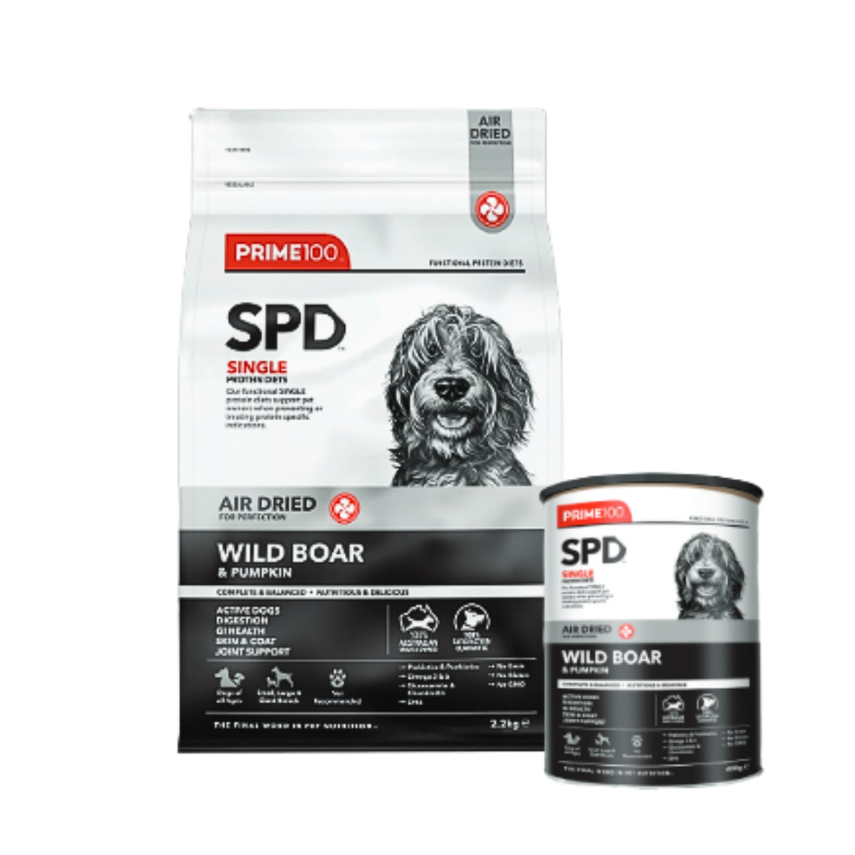 Prime100 SPD Air Dried Wild Boar & Pumpkin