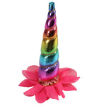 Clip-On Unicorn Horn - Clips to Browband