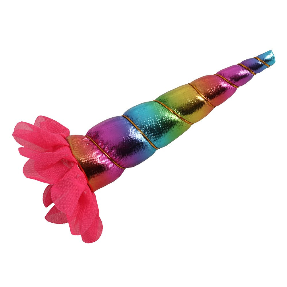 Clip-On Unicorn Horn - Clips to Browband