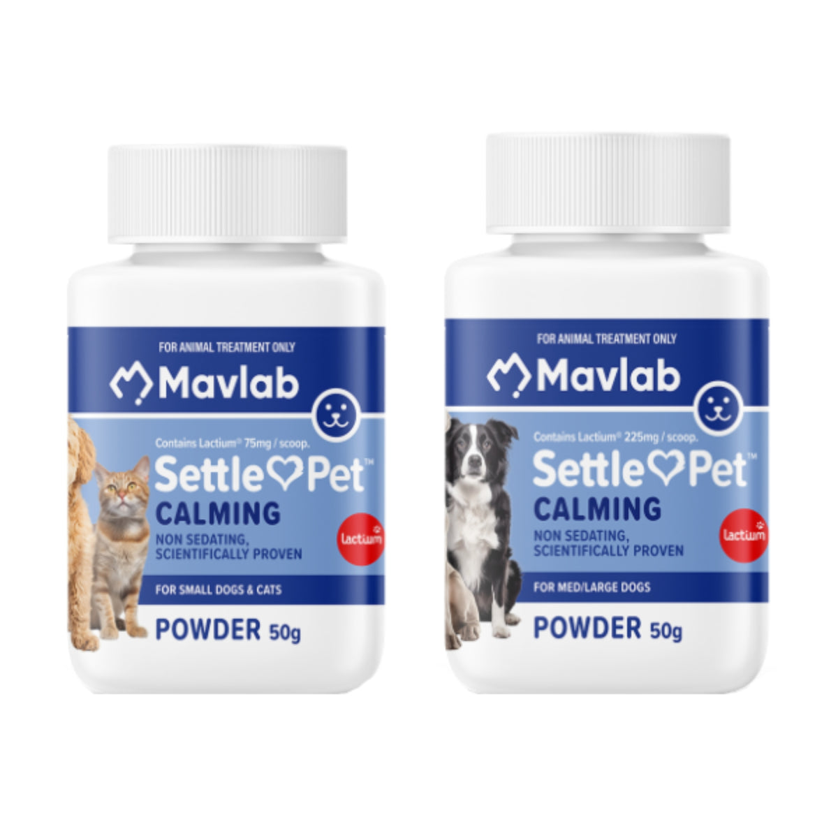 Mavlab Settle Pet Calming Powder 50g