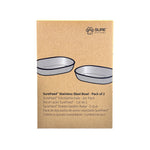 SureFeed Stainless Steel Bowl Set  - 2 pack