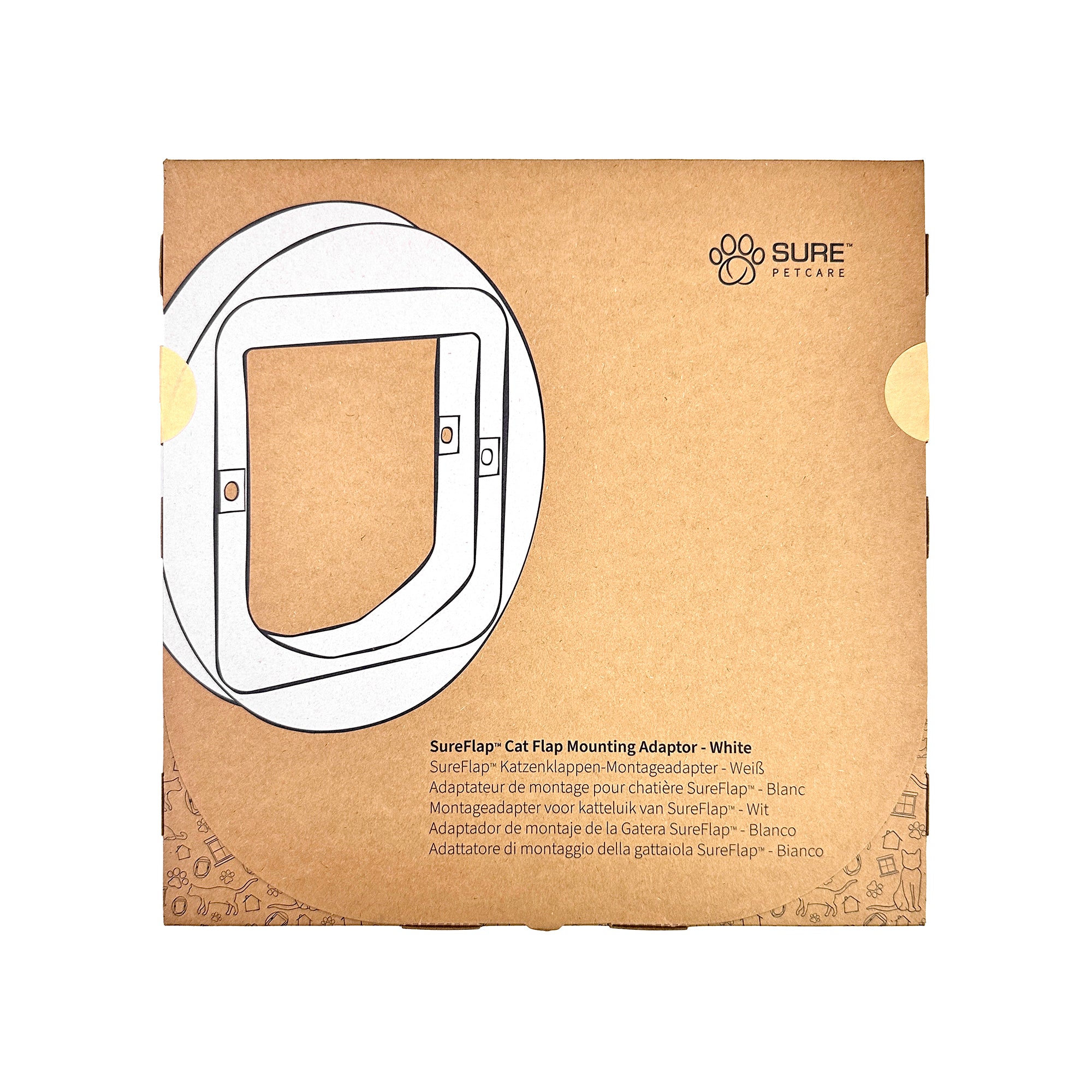Sureflap Cat Flap Mounting Adaptor