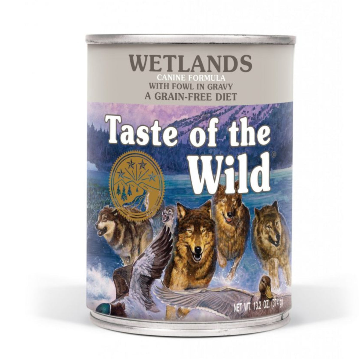 Taste of the Wild Wetlands Fowl in Gravy Adult Wet Dog Food Can 390g x 12
