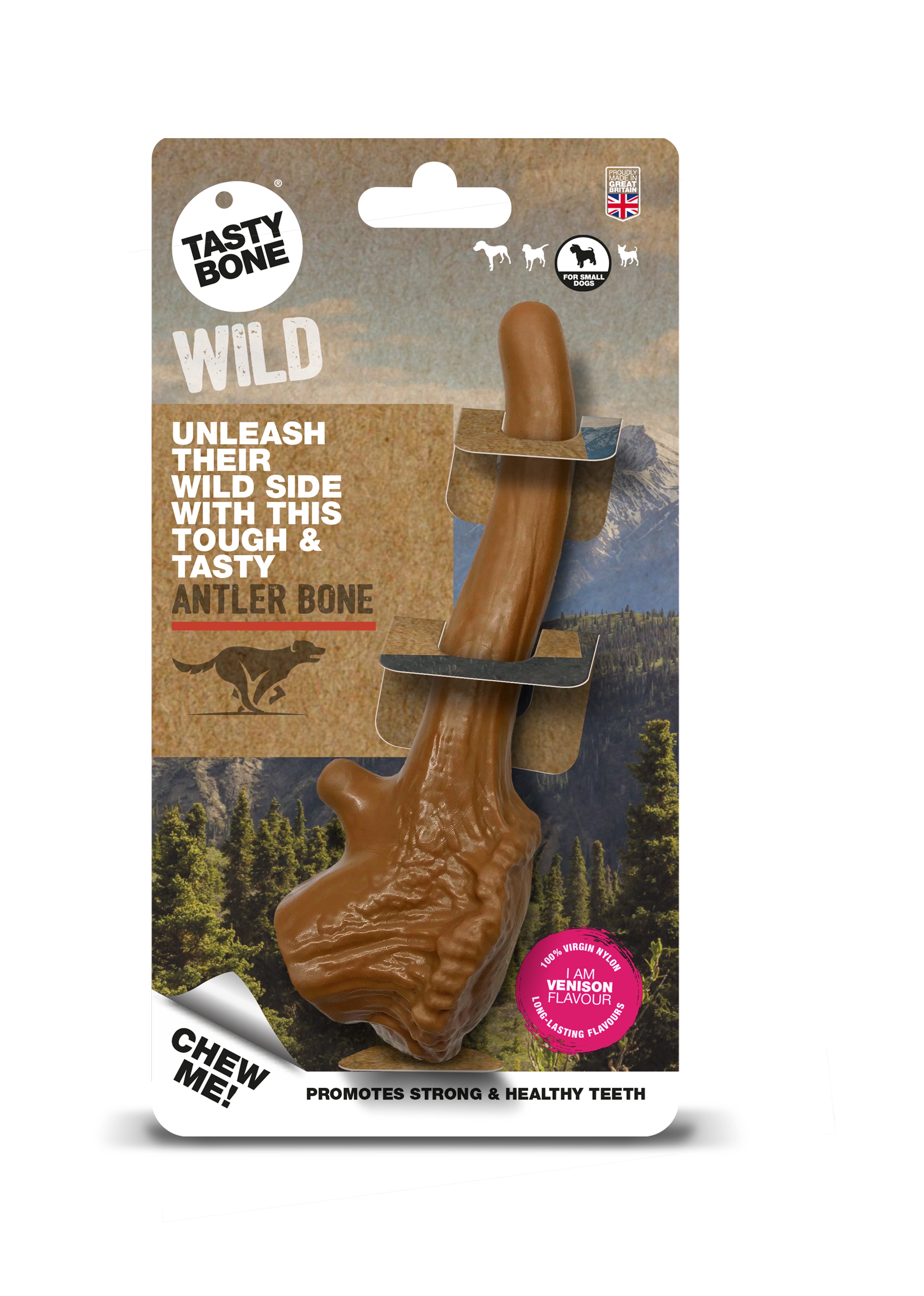 TastyBone Wild Venison Flavour Antler Bone