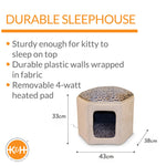 K & H Thermo Kitty Sleep House