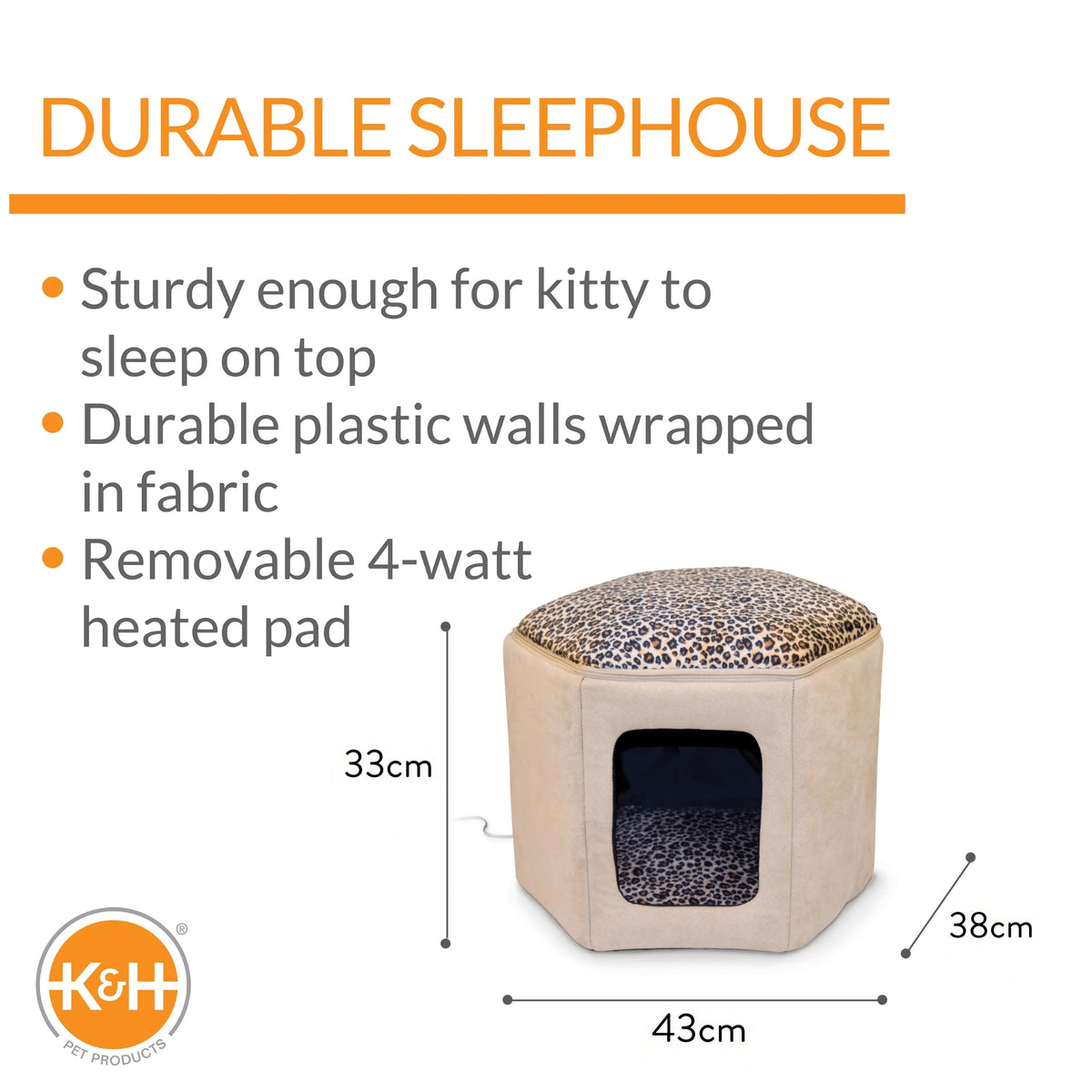 K & H Thermo Kitty Sleep House