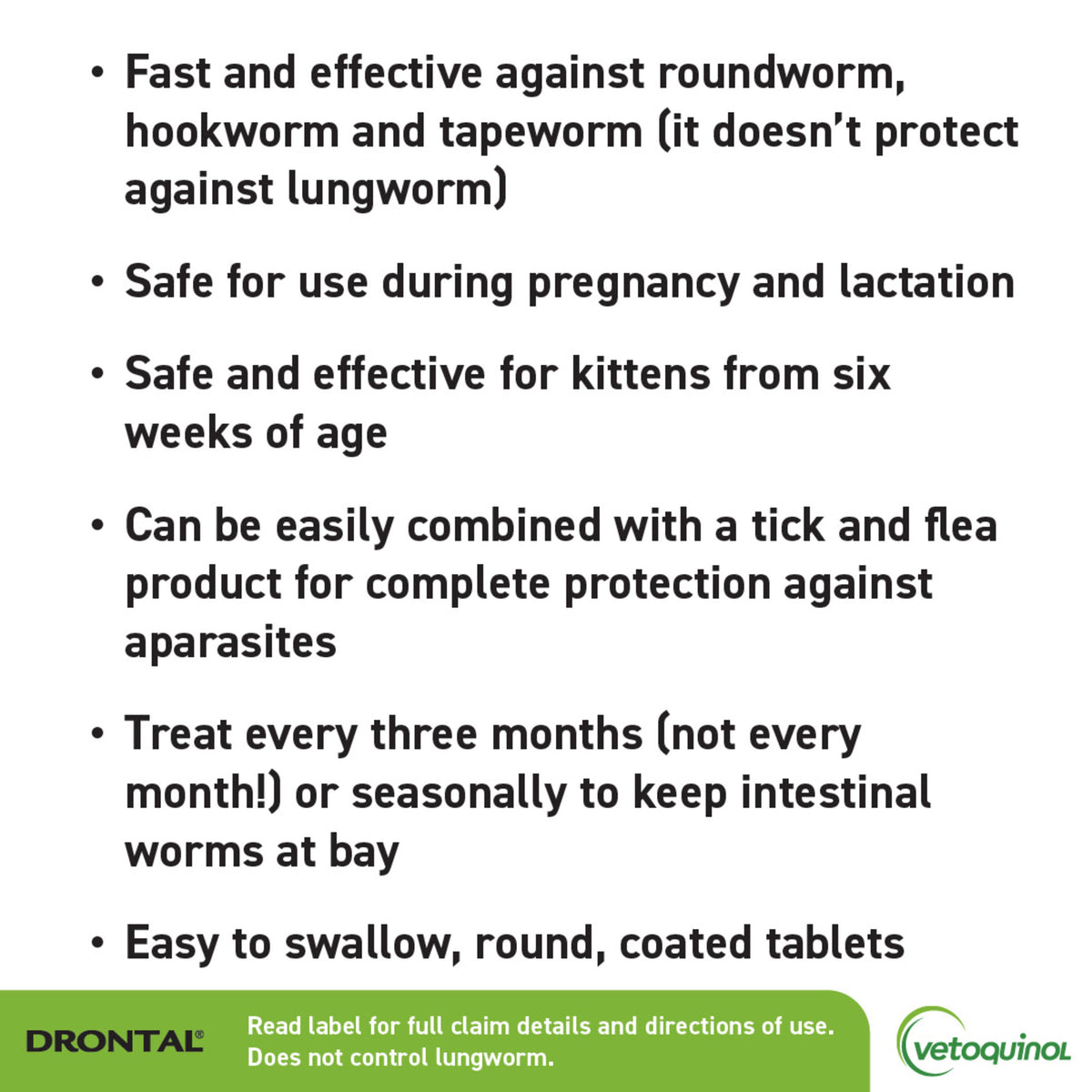 Drontal Cat Worming Tablets