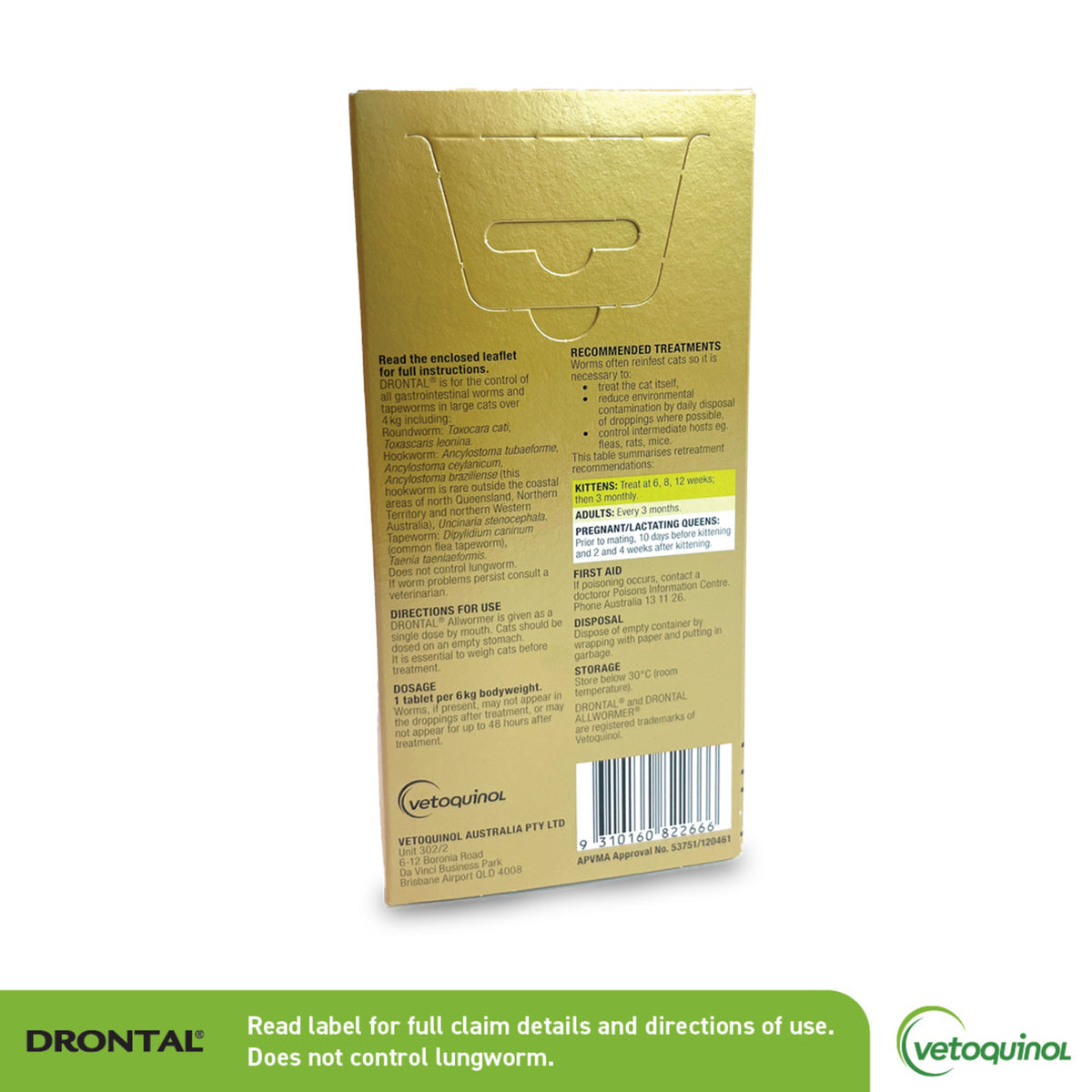 Drontal Cat Worming Tablets