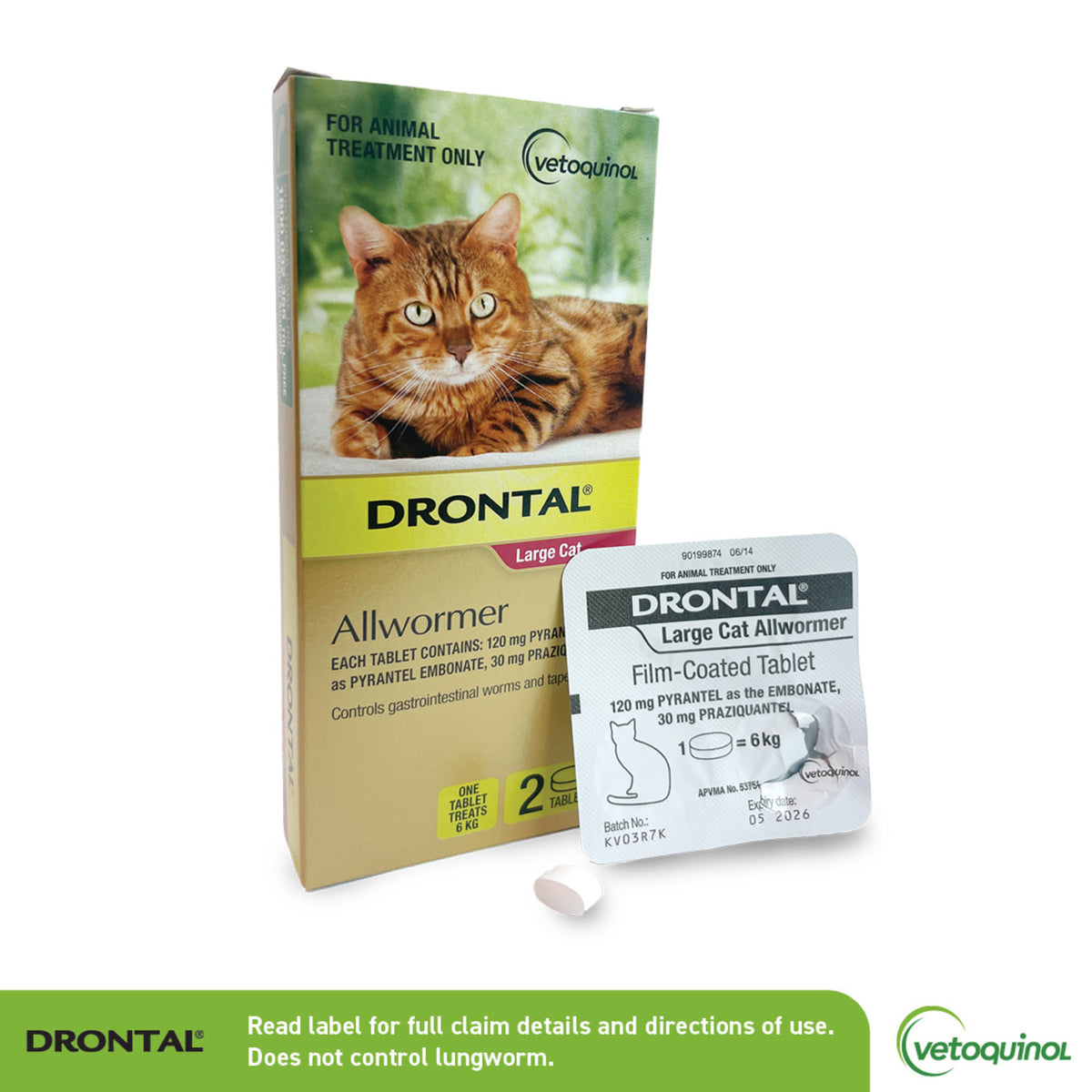 Drontal Cat Worming Tablets