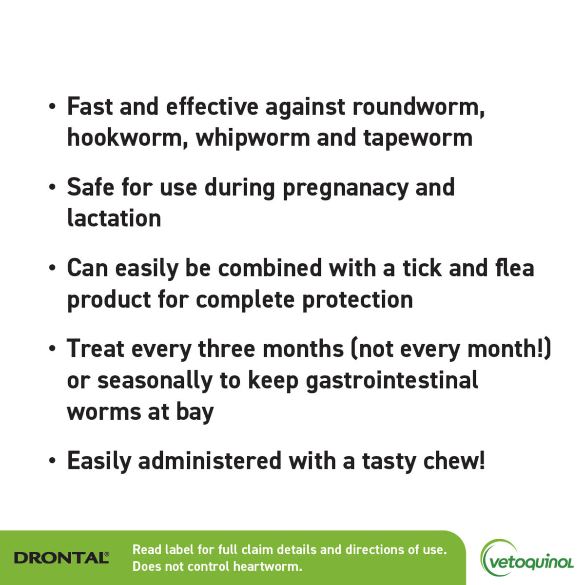 Drontal Allwormer Chews for Medium Dogs