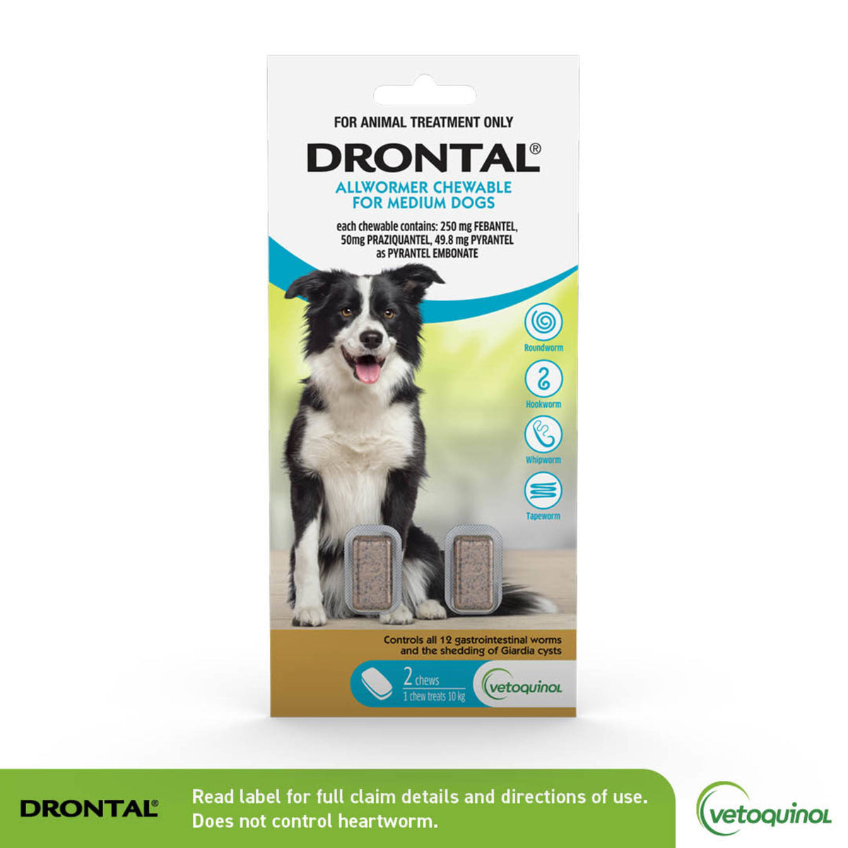 Drontal Allwormer Chews for Medium Dogs