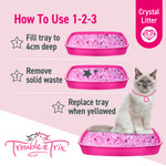 Trouble & Trix Crystal Odour Neutralising Cat Litter